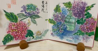 陽子先生の絵手紙サークル